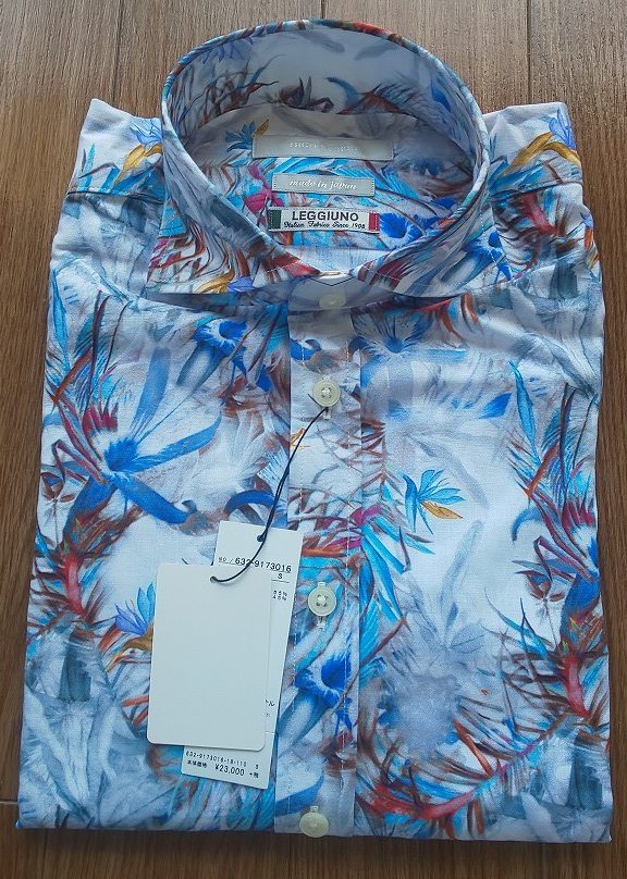 HIGH STREET∴LEGGIUNOフラワープリントシャツ ¥24,840税込