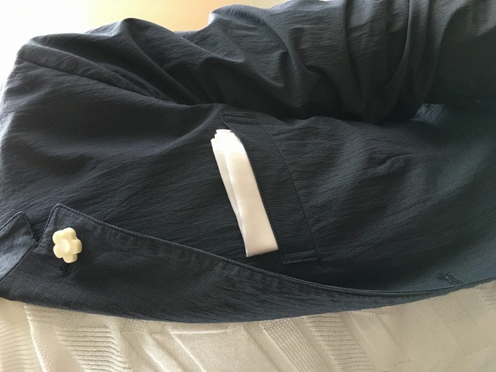 ブートニエール装着イメージ
