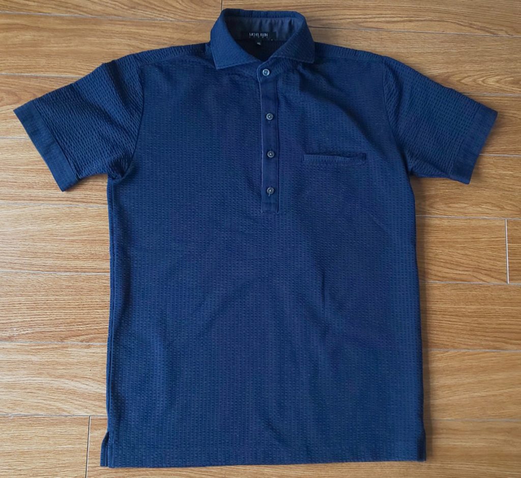 ミッシェルクランオム COOLMAX Knit shirt 14,300円（税込）