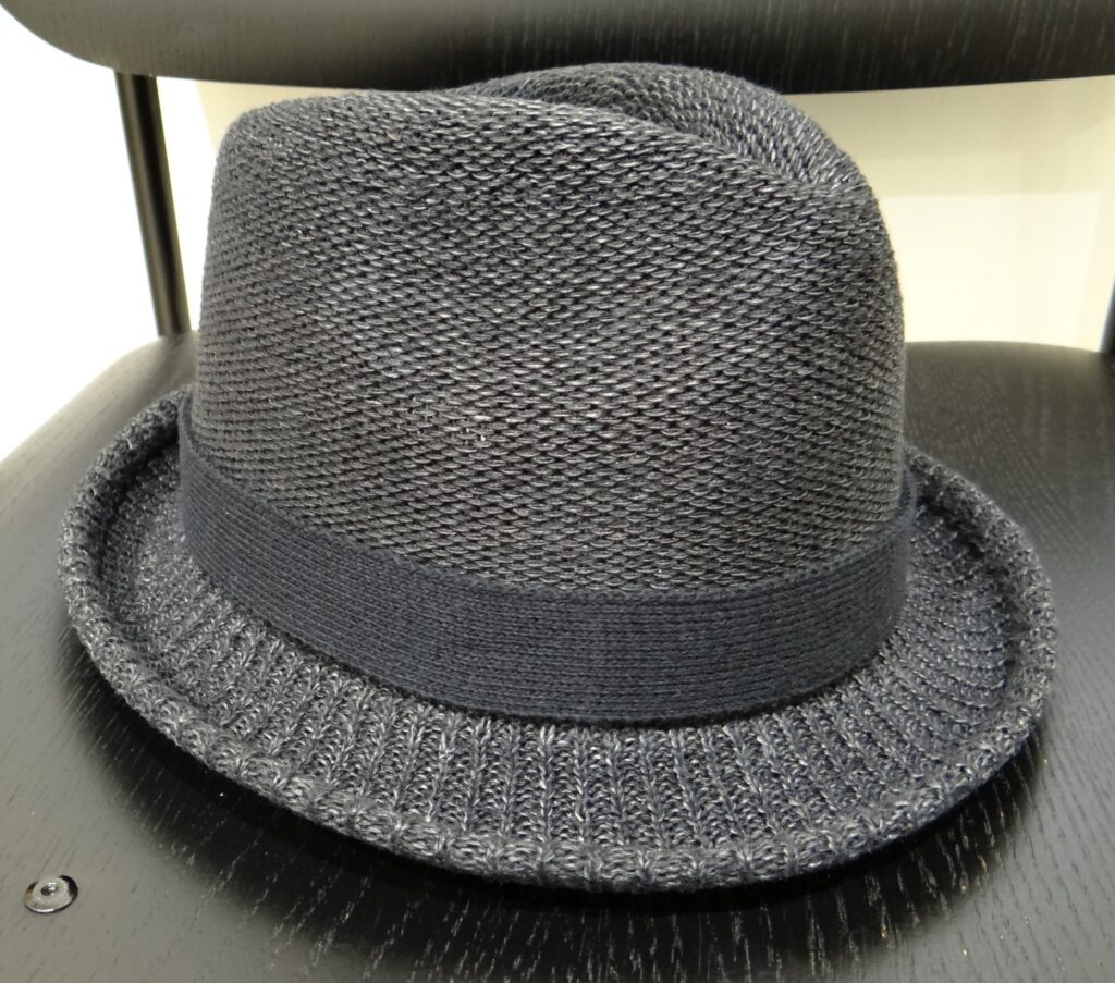 OVERRIDE PAPER KNIT FEDORA Ag+ NEW SPRING & SUMMER BLACK(01) No.825190003 5,940円