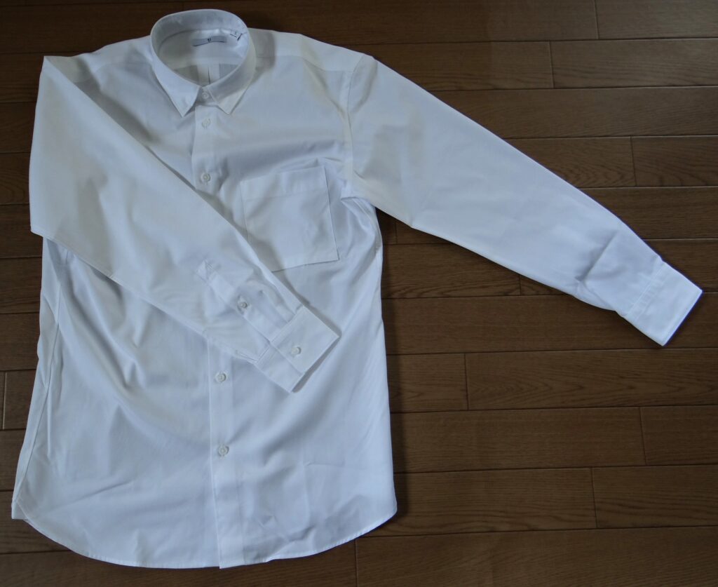 ユニクロ＋J スーピマコットンシャツ（長袖）ホワイト