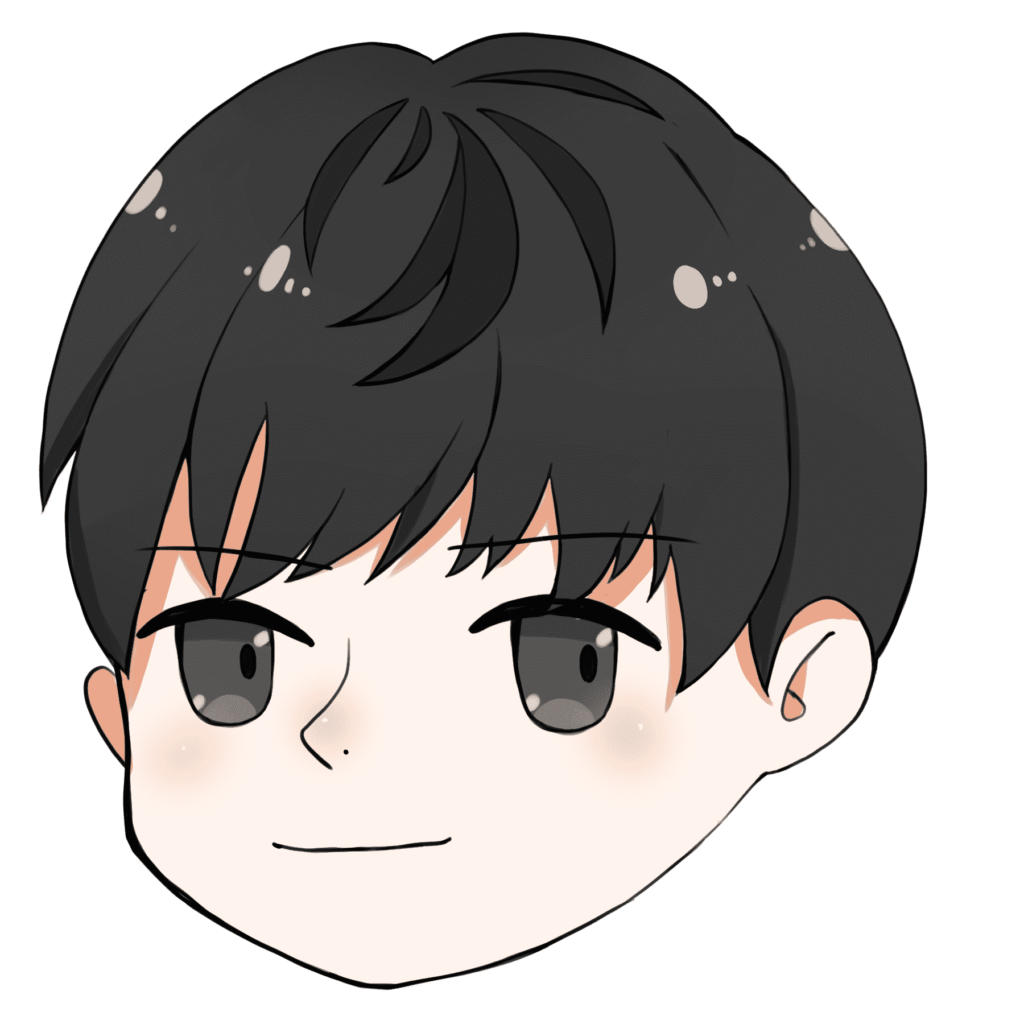 あらい似顔絵(真顔)