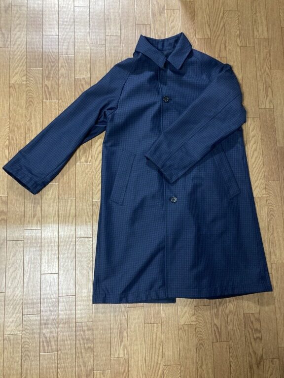 green label relaxing リバーシブル ステンカラーコート NAVY