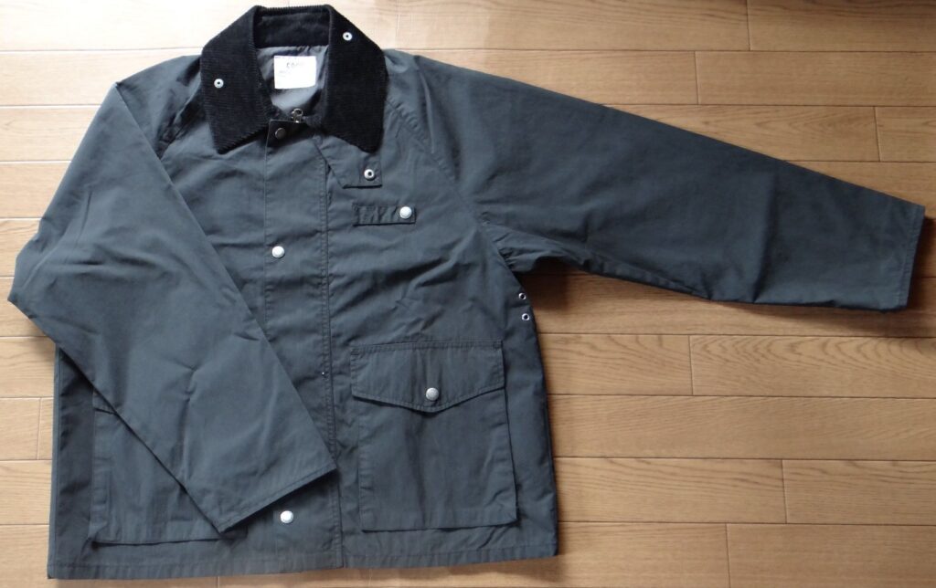 coen フィッシングショートジャケット BLACK